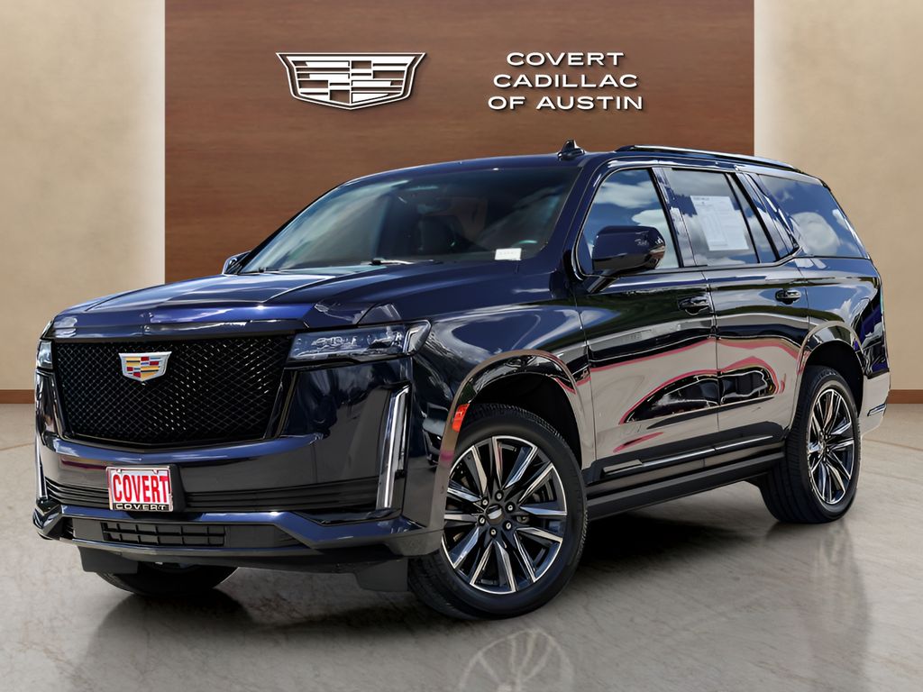 Blue Metallic 2021 Cadillac Escalade SUV / Crossover Four-Wheel Drive