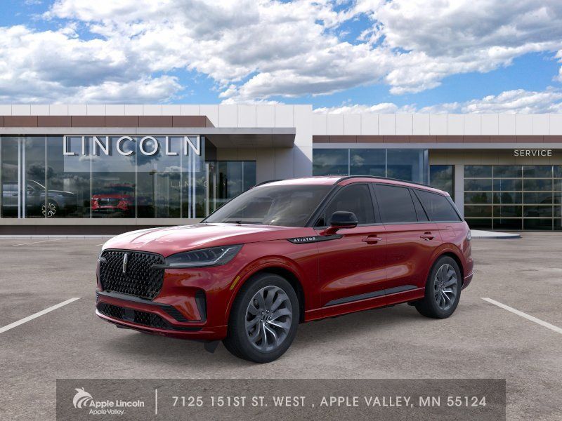 Red 2026 Lincoln Aviator SUV / Crossover All-Wheel Drive Automatic