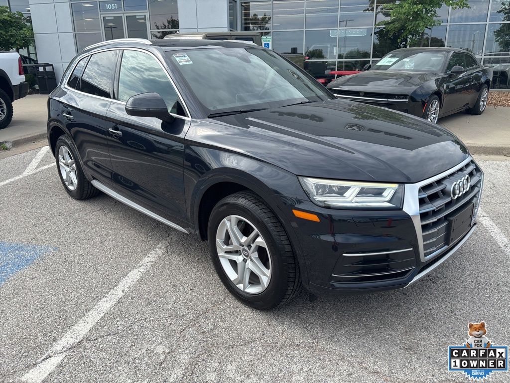 Used 2018 Audi Q5 Premium Plus with VIN WA1BNAFY8J2203991 for sale in Kansas City