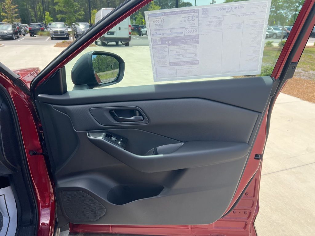 2025 Scarlet Ember Tintcoat Nissan Rogue S FWD SUV