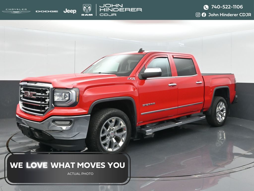 Cardinal Red 2018 GMC Sierra 1500 Pickup Truck Four-Wheel Drive 6-Speed Automatic Overdrive