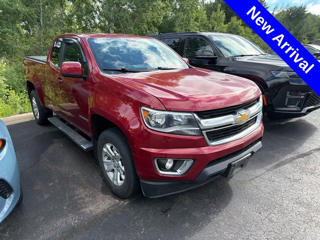 Cajun Red Tintcoat 2018 Chevrolet Colorado Pickup Truck Four-Wheel Drive 8-Speed Automatic