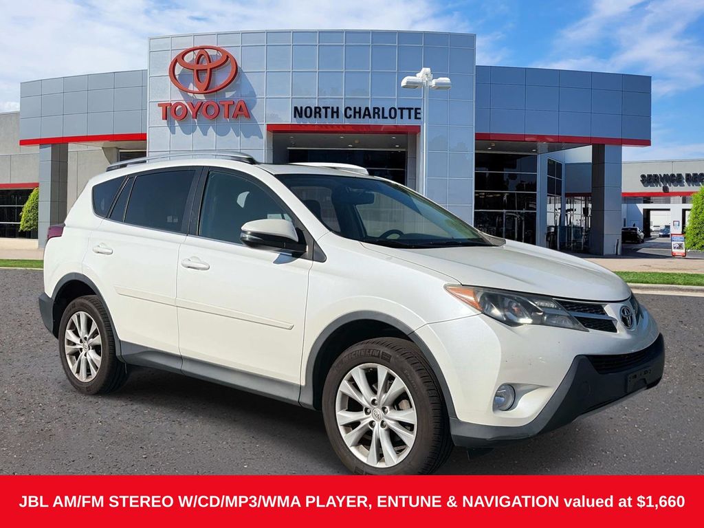 White (Blizzard Pearl) 2013 Toyota RAV4 SUV / Crossover All-Wheel Drive 6-Speed Automatic