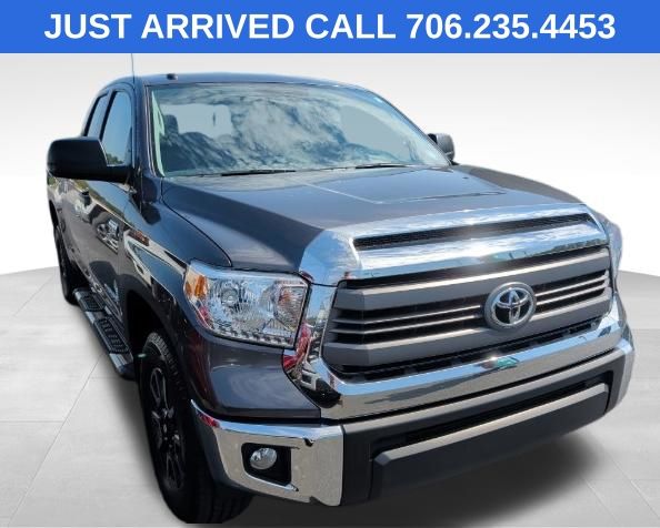 Magnetic Gray Metallic 2014 Toyota Tundra SR5 Double Cab 5.7L Pickup Truck 4X2 6-Speed Automatic Overdrive