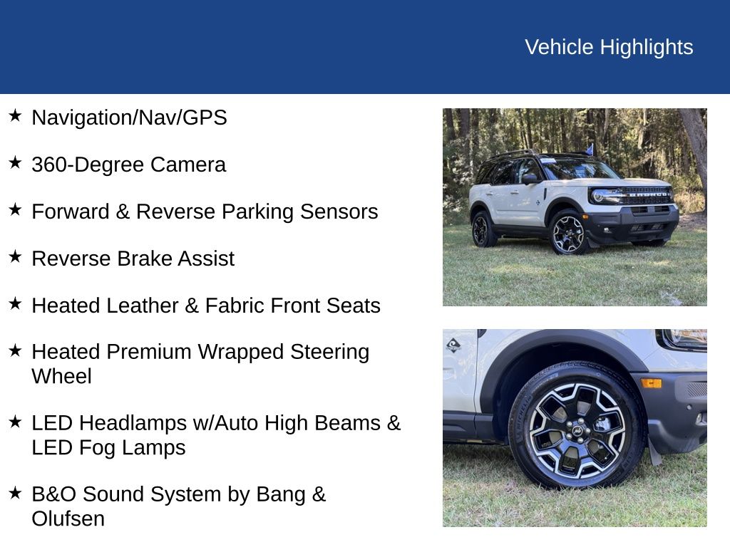 2025 Ford Bronco Sport Outer Banks