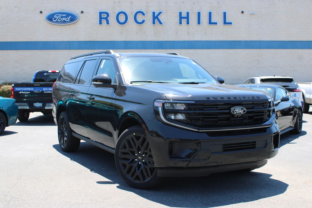 Agate Black Metallic 2026 Ford Expedition MAX Platinum 4WD SUV / Crossover Four-Wheel Drive Automatic