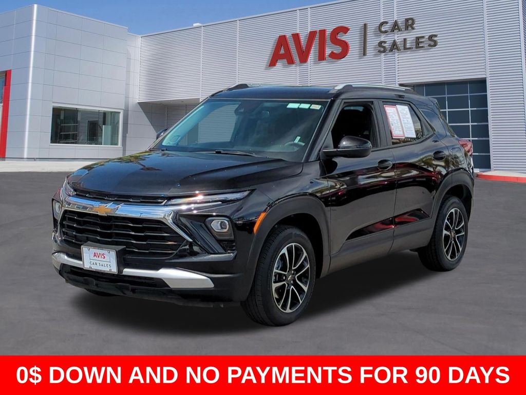 Black Metallic 2025 Chevrolet Trailblazer LT AWD SUV / Crossover Four-Wheel Drive 9-Speed Automatic