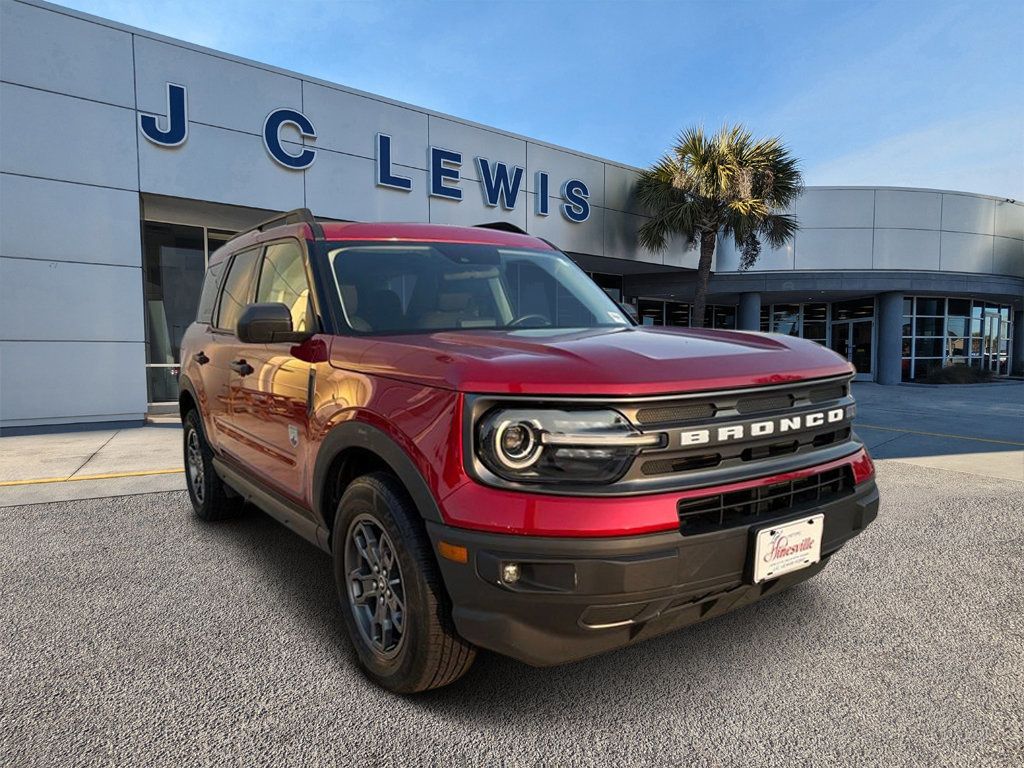 Rapid Red Metallic Tinted Clearcoat 2021 Ford Bronco Sport SUV / Crossover All-Wheel Drive 8-Speed Automatic