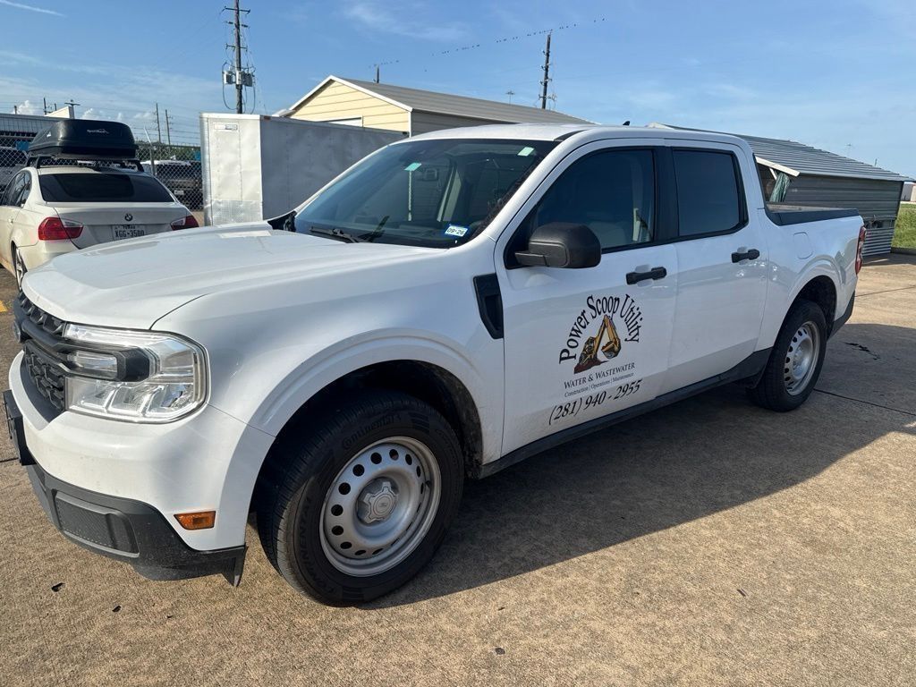 Oxford White 2024 Ford Maverick Pickup Truck All-Wheel Drive 8-Speed Automatic