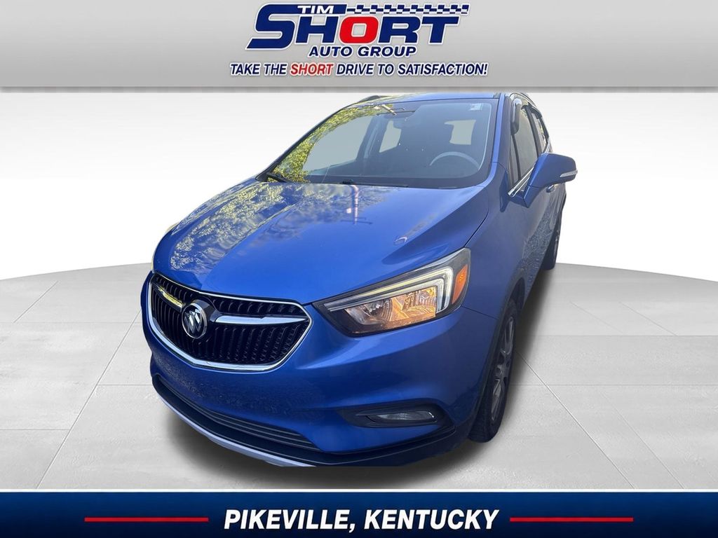 Brilliant Blue Metallic 2017 Buick Encore SUV / Crossover All-Wheel Drive 6-Speed Automatic Overdrive
