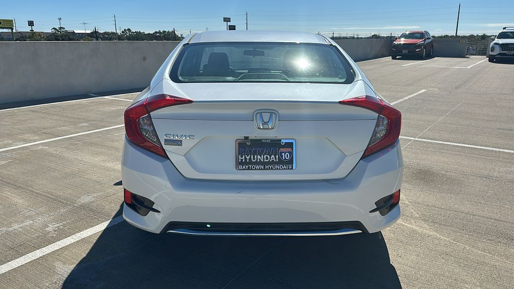2019 Honda Civic LX White at Emmons Autoplex