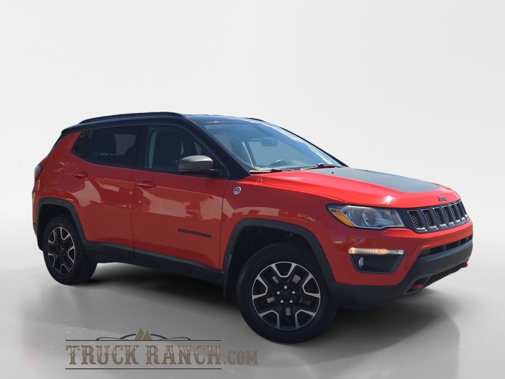 Spitfire Orange Clearcoat 2018 Jeep Compass SUV / Crossover Four-Wheel Drive 9-Speed Automatic
