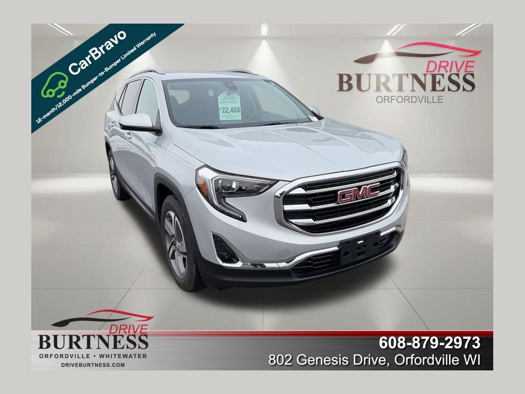 Quicksilver Metallic 2021 GMC Terrain SLT FWD SUV / Crossover Front-Wheel Drive 9-Speed Automatic