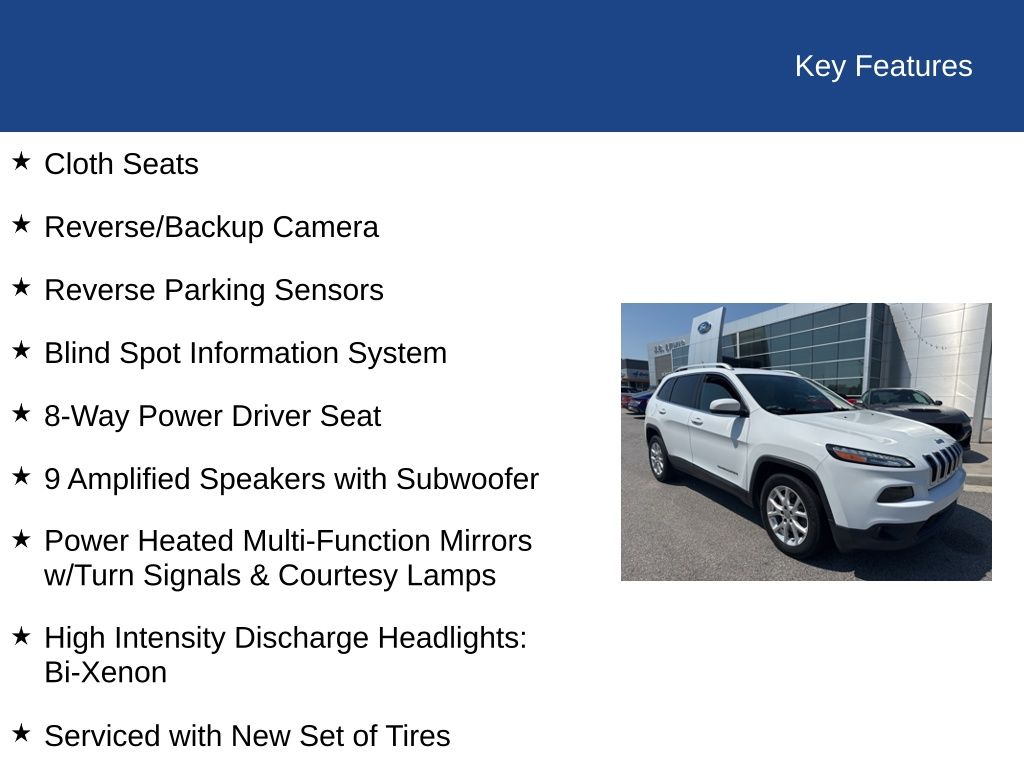 2017 Jeep Cherokee Latitude