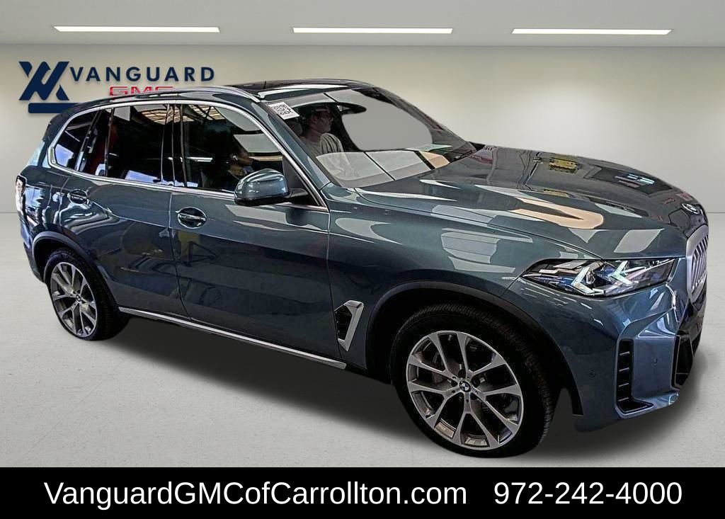 Blue Ridge Mountain Metallic 2025 BMW X5 SUV / Crossover All-Wheel Drive 8-Speed Automatic