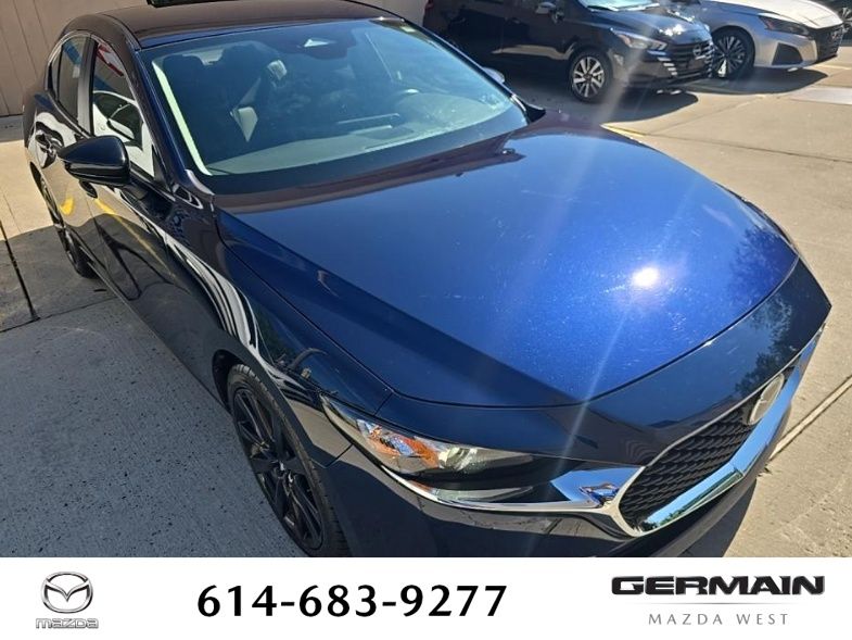 Deep Crystal Blue Mica 2025 Mazda MAZDA3 Sedan Front-Wheel Drive 6-Speed Automatic