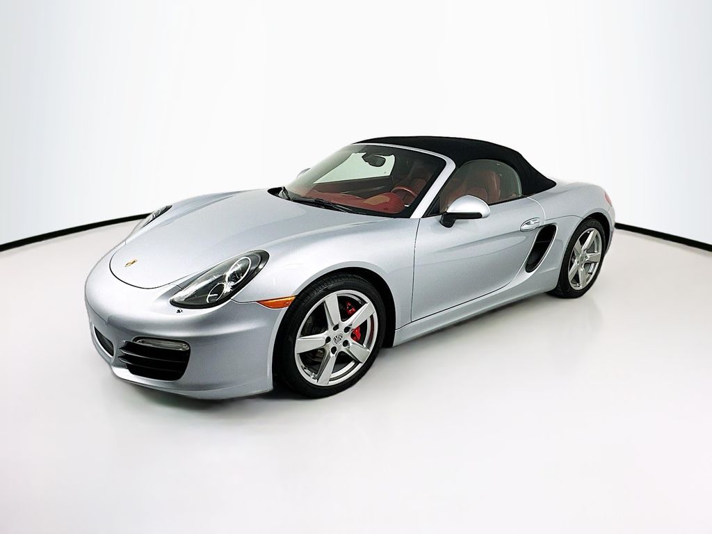 Rhodium Silver Metallic 2014 Porsche Boxster Convertible Rear-Wheel Drive 7-Speed Dual Clutch