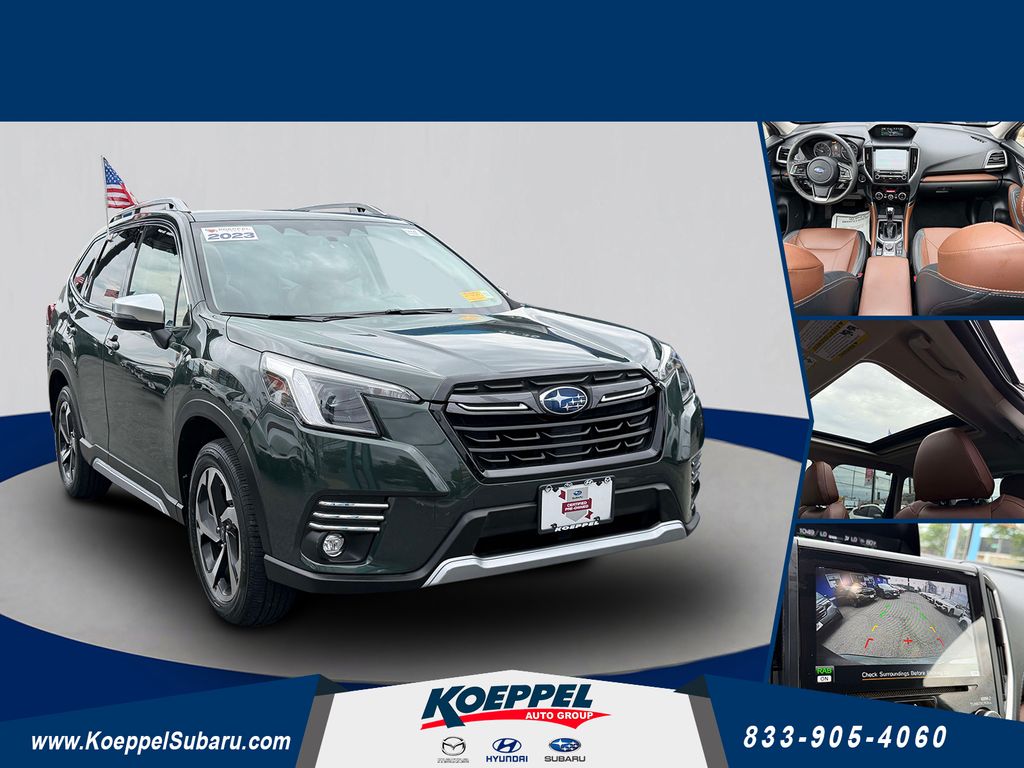 Cascade Green Silica 2023 Subaru Forester SUV / Crossover All-Wheel Drive Continuously Variable Transmission