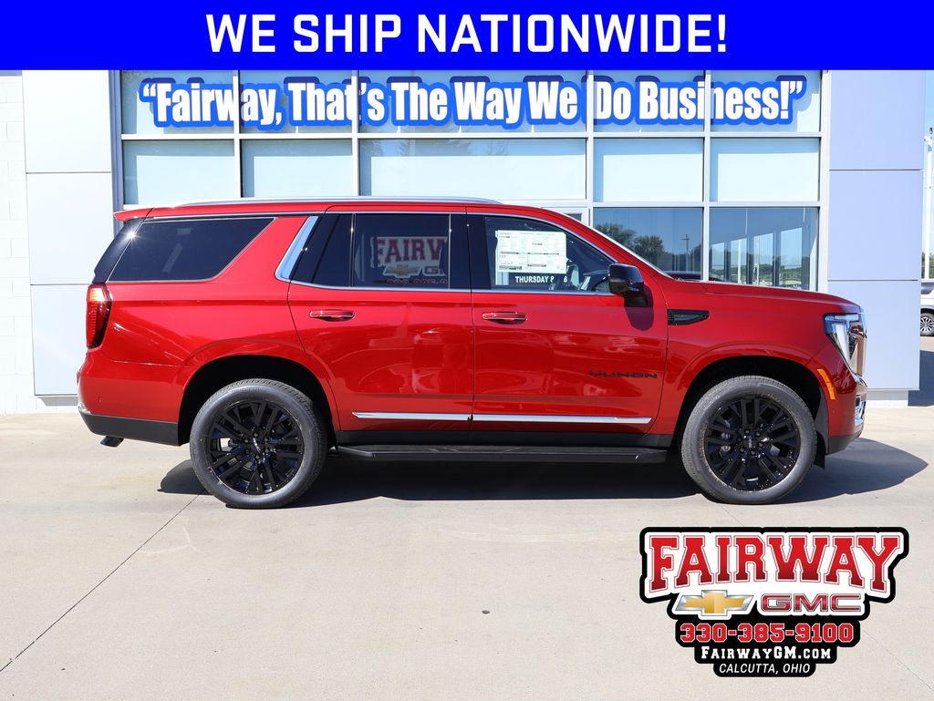 Volcanic Red Tintcoat 2026 GMC Yukon Elevation 4WD SUV / Crossover Four-Wheel Drive