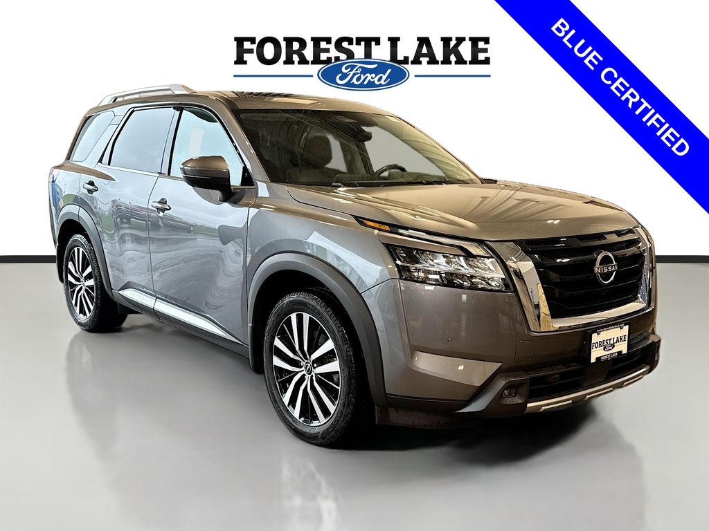 Gray (Gun Metallic) 2023 Nissan Pathfinder SUV / Crossover All-Wheel Drive 9-Speed Automatic