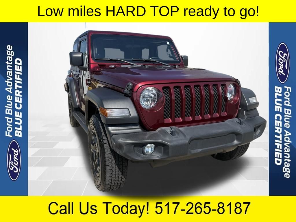 Snazzberry Pearlcoat 2021 Jeep Wrangler Sport S 4WD SUV / Crossover Four-Wheel Drive 8-Speed Automatic