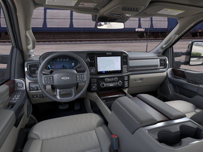 New 2026 Glacier Gray Metallic Tri-Coat Ford F-250® Platinum® image 9