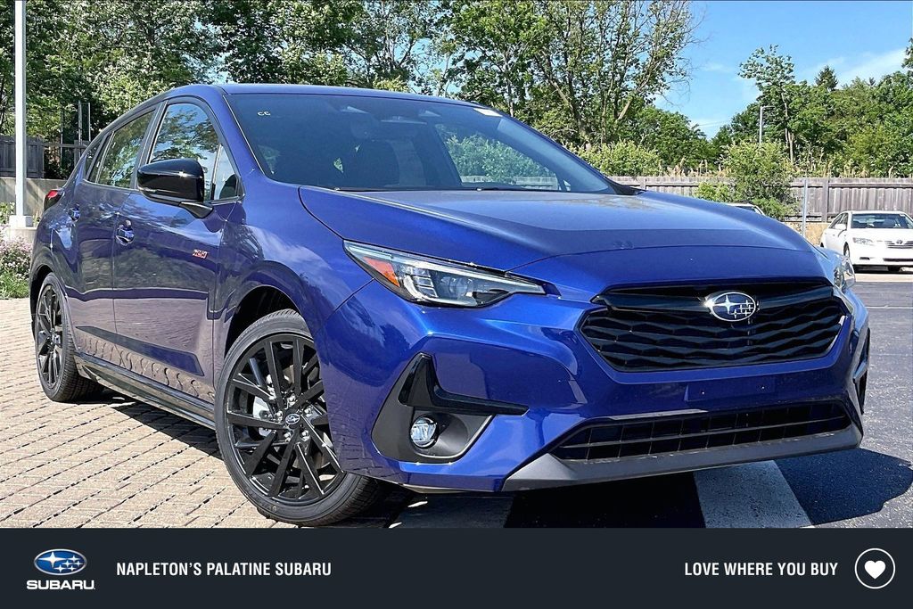 Sapphire Blue Pearl 2026 Subaru Impreza RS AWD Wagon All-Wheel Drive Continuously Variable Transmission