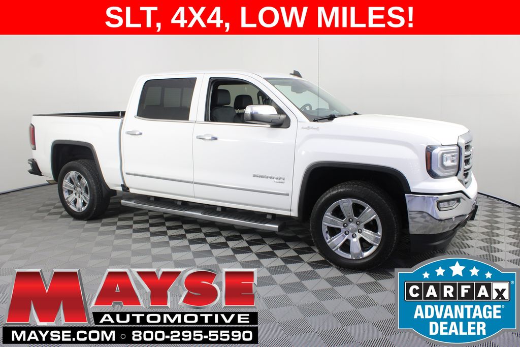 2018 GMC Sierra 1500 SLT Crew Cab 4WD