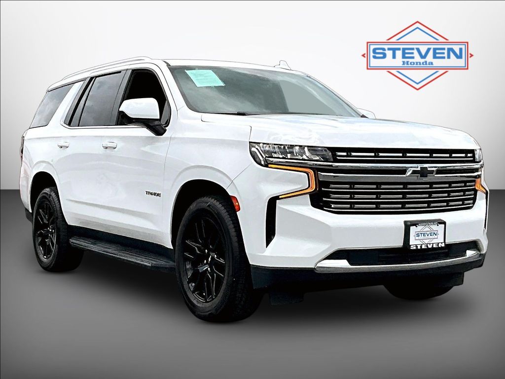 Summit White 2021 Chevrolet Tahoe SUV / Crossover Four-Wheel Drive