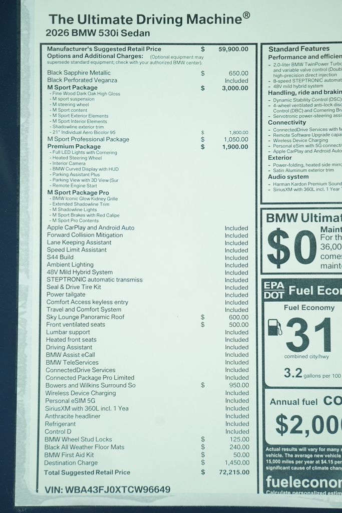 Thumbnail: 2026 BMW 5 Series - 9