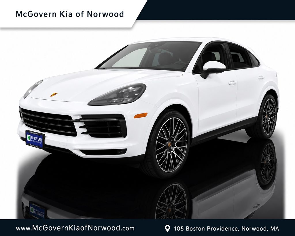 White 2022 Porsche Cayenne Coupe All-Wheel Drive 8-Speed Automatic