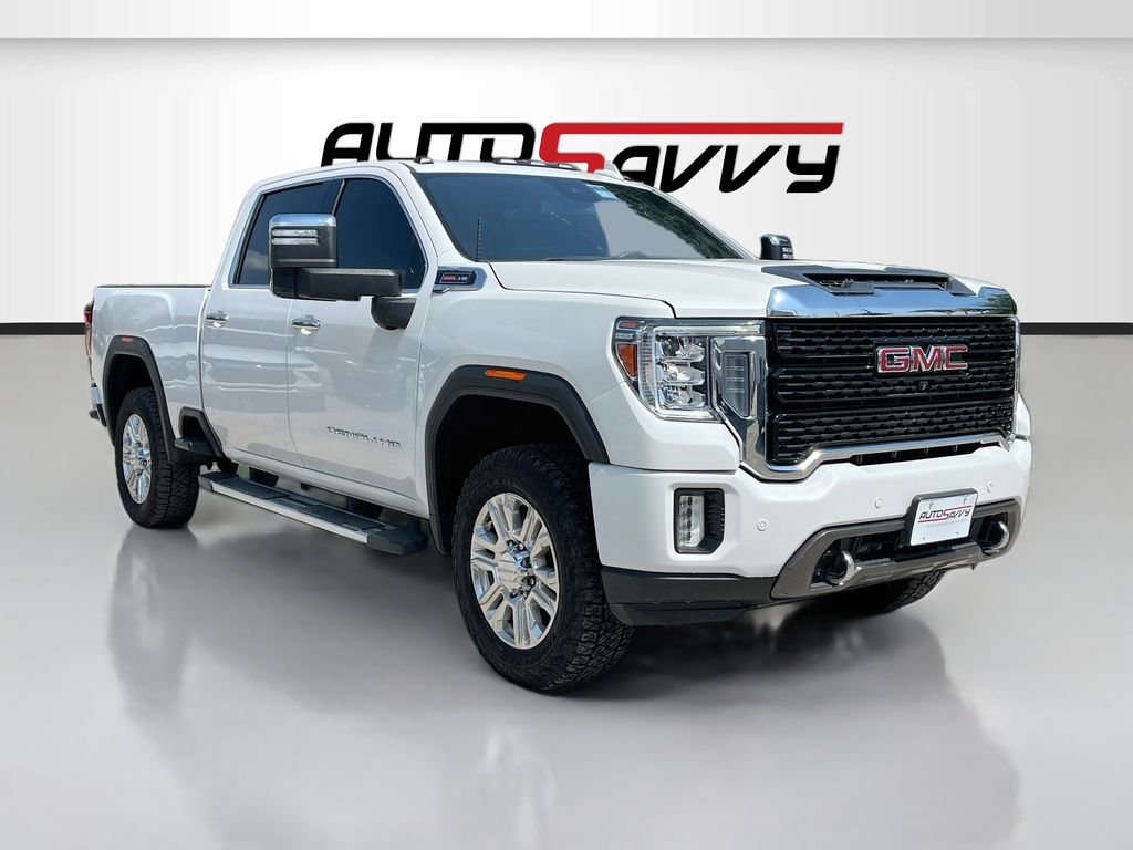 2022 GMC Sierra 2500HD Denali White at Shottenkirk Kia Fort Bend