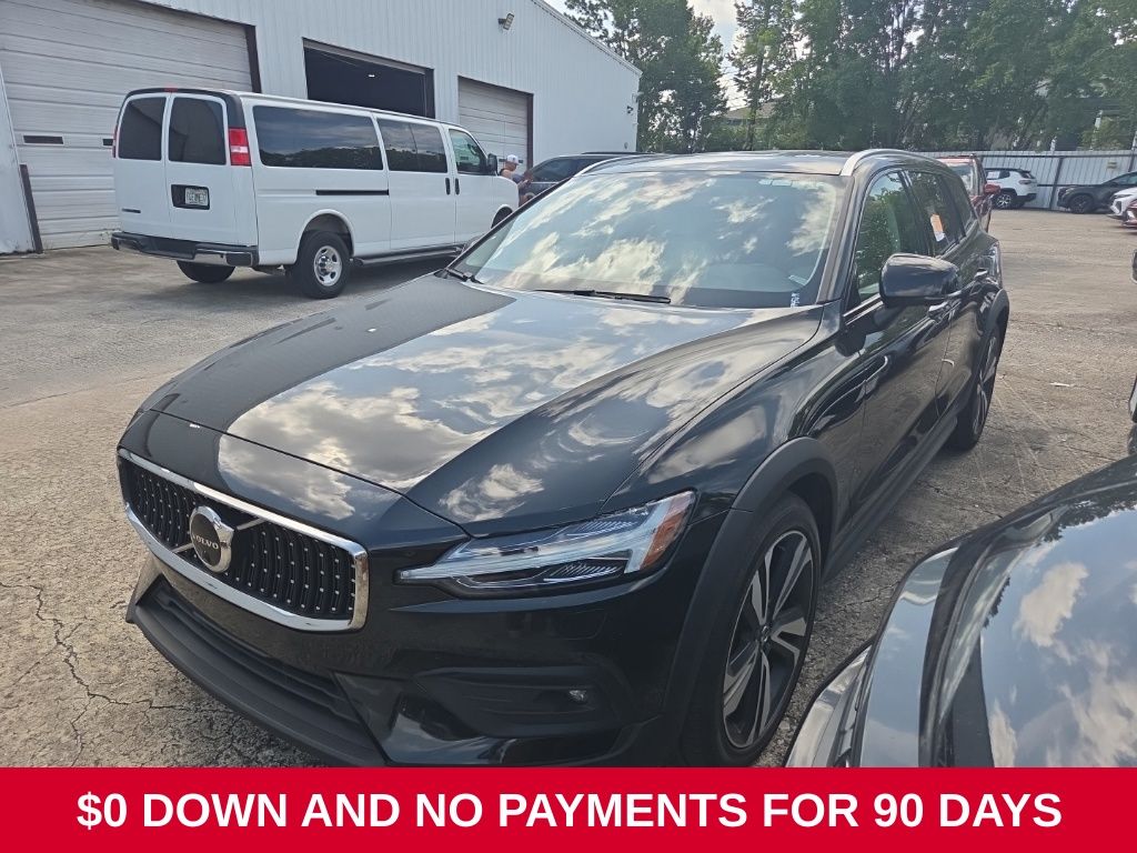 Black 2025 Volvo V60 Wagon All-Wheel Drive Automatic