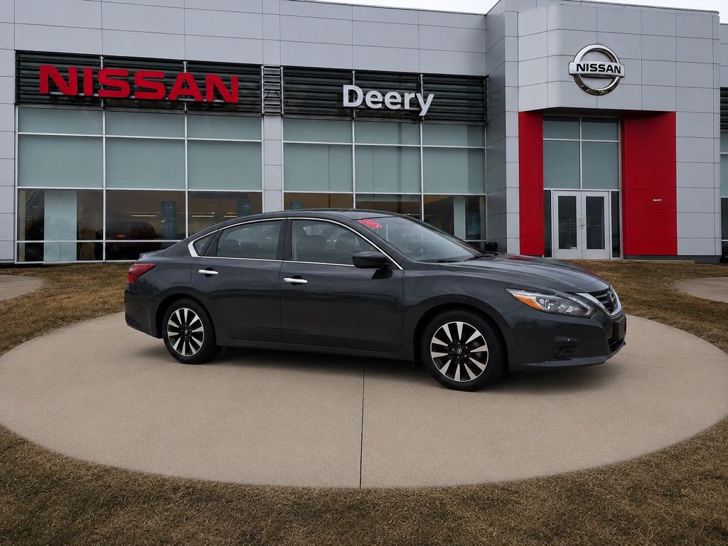 Storm Blue 2018 Nissan Altima Sedan Front-Wheel Drive Continuously Variable Transmission