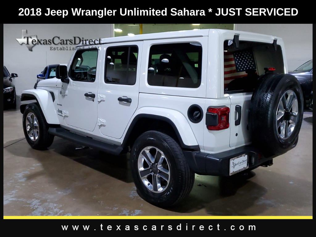 2018 Jeep Wrangler Unlimited Sahara 12