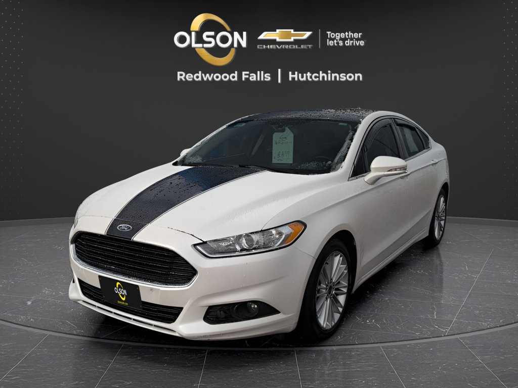Oxford White 2016 Ford Fusion SE AWD Sedan All-Wheel Drive 6-Speed Automatic
