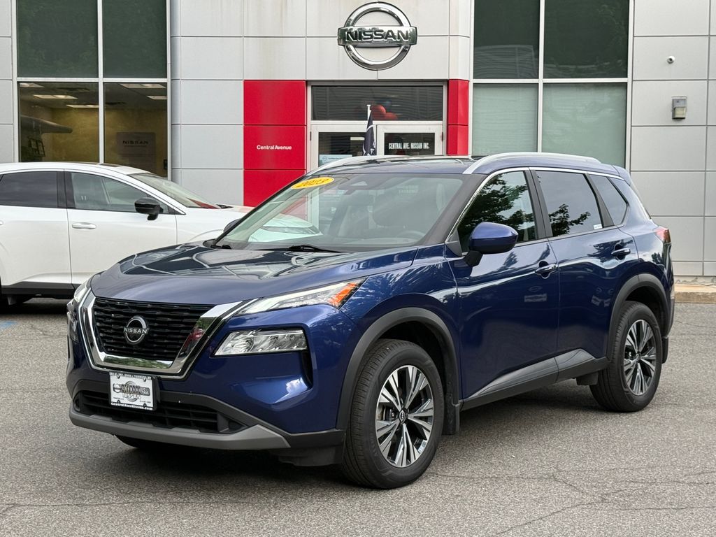 Caspian Blue Metallic 2023 Nissan Rogue SUV / Crossover All-Wheel Drive Continuously Variable Transmission