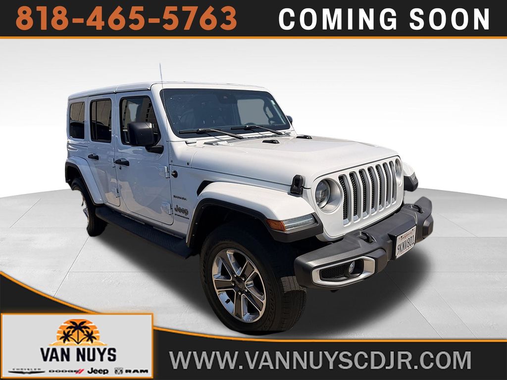 Bright White Clearcoat 2023 Jeep Wrangler SUV / Crossover Four-Wheel Drive 8-Speed Automatic