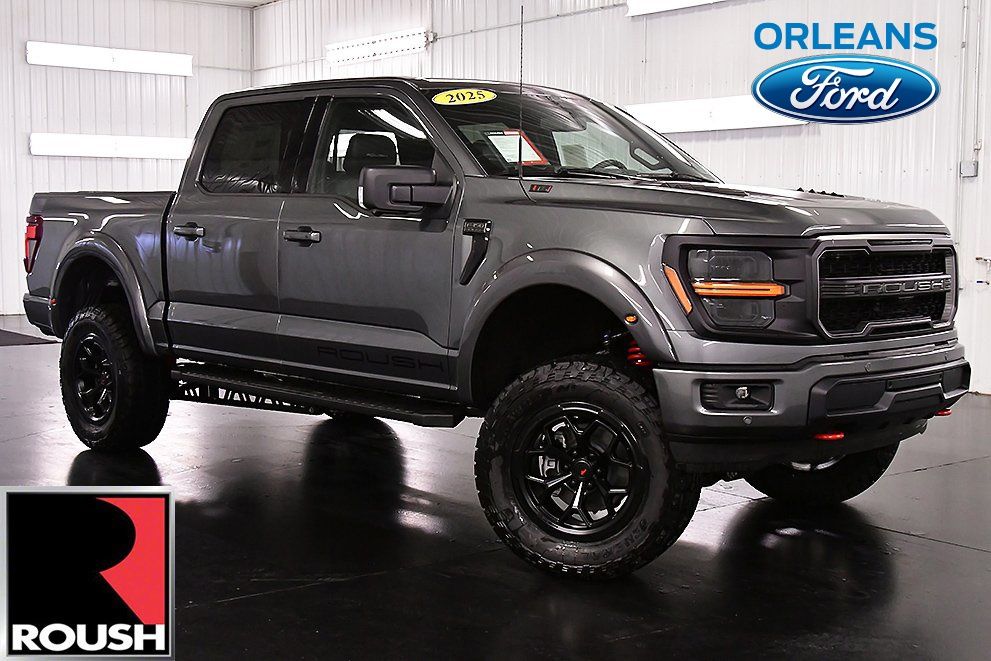 Carbonized Gray Metallic 2025 Ford F-150 Pickup Truck Four-Wheel Drive Automatic