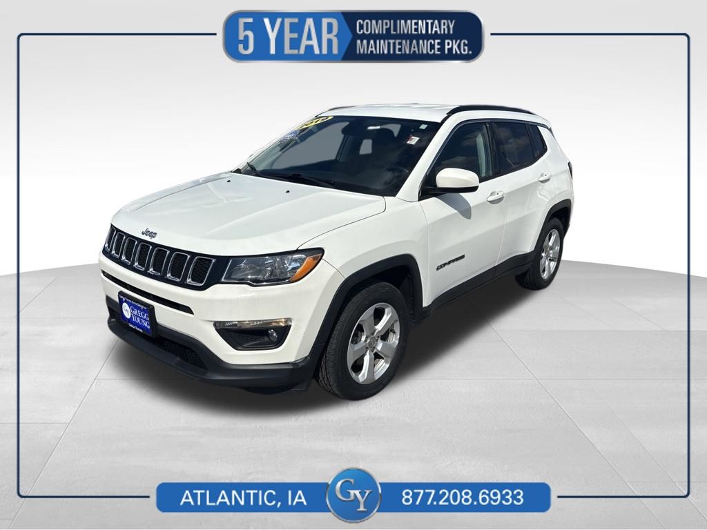 Laser Blue Pearlcoat 2019 Jeep Compass SUV / Crossover Front-Wheel Drive 6-Speed Automatic