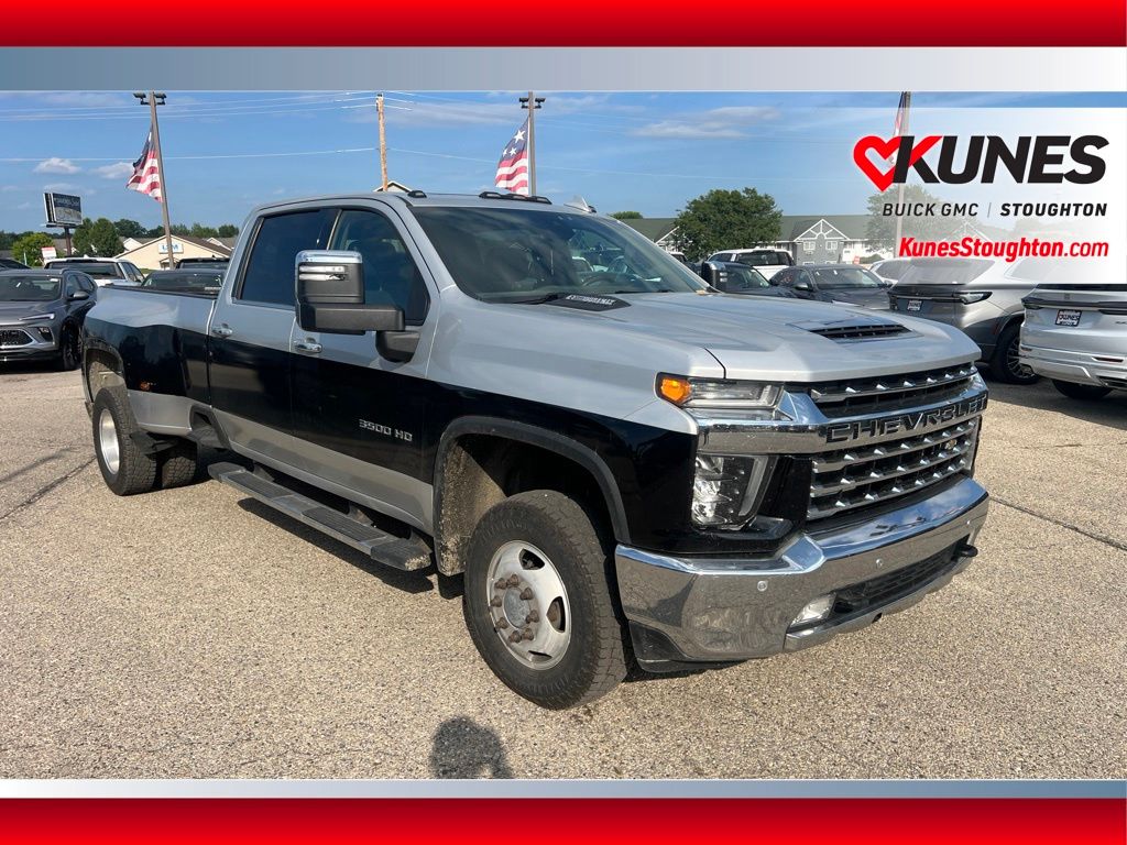 Silver Ice Metallic 2020 Chevrolet Silverado 3500HD Pickup Truck Four-Wheel Drive Automatic