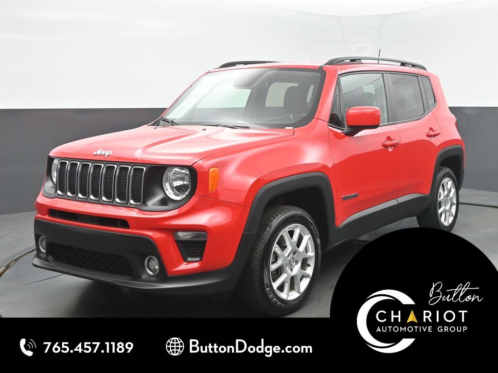 Colorado Red Clearcoat 2020 Jeep Renegade Latitude 4WD SUV / Crossover Four-Wheel Drive 9-Speed Automatic