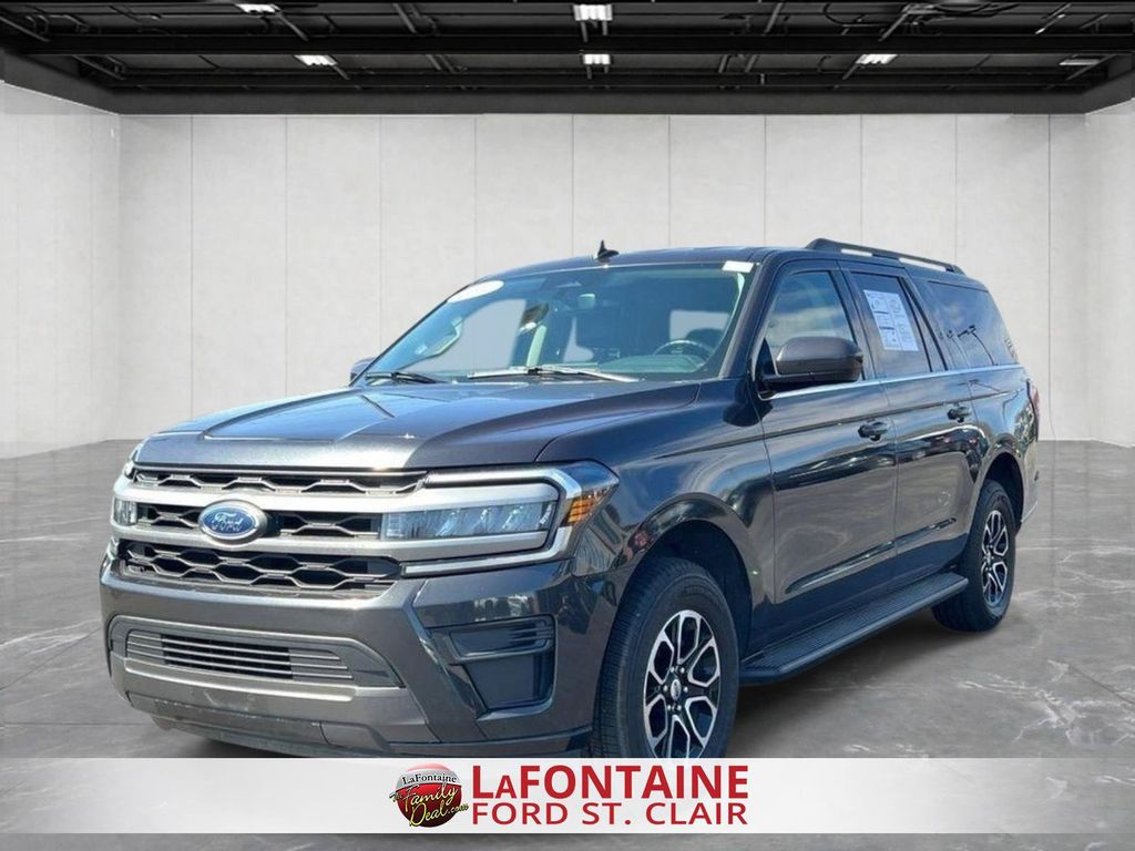 Gray Metallic 2024 Ford Expedition MAX XLT 4WD SUV / Crossover Four-Wheel Drive Automatic