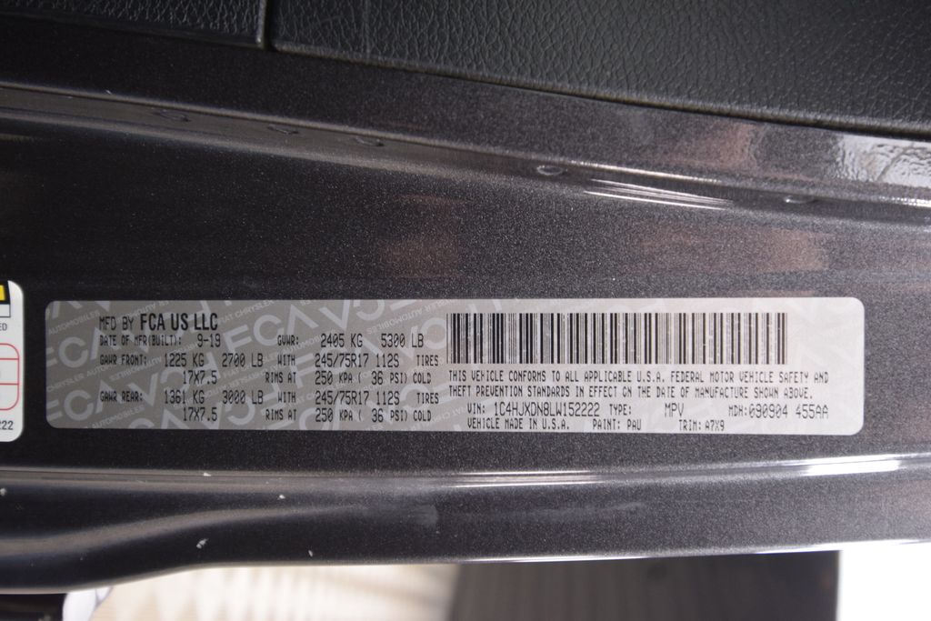 used 2020 Jeep Wrangler car, priced at $17,200