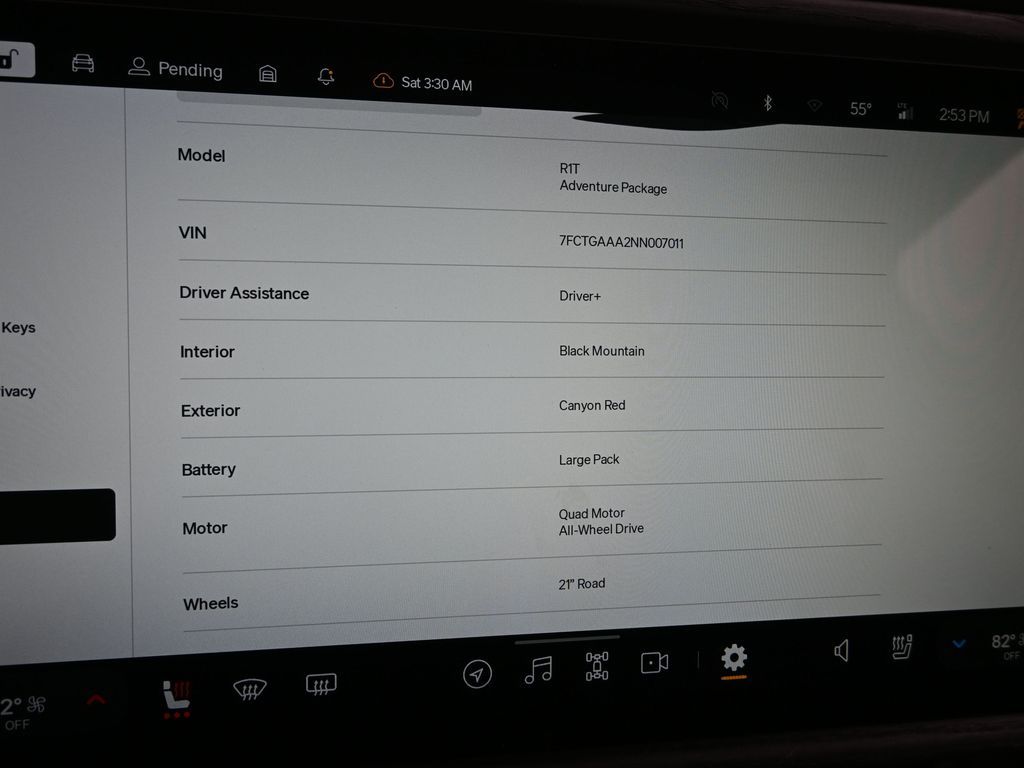 2022 Rivian R1T Adventure