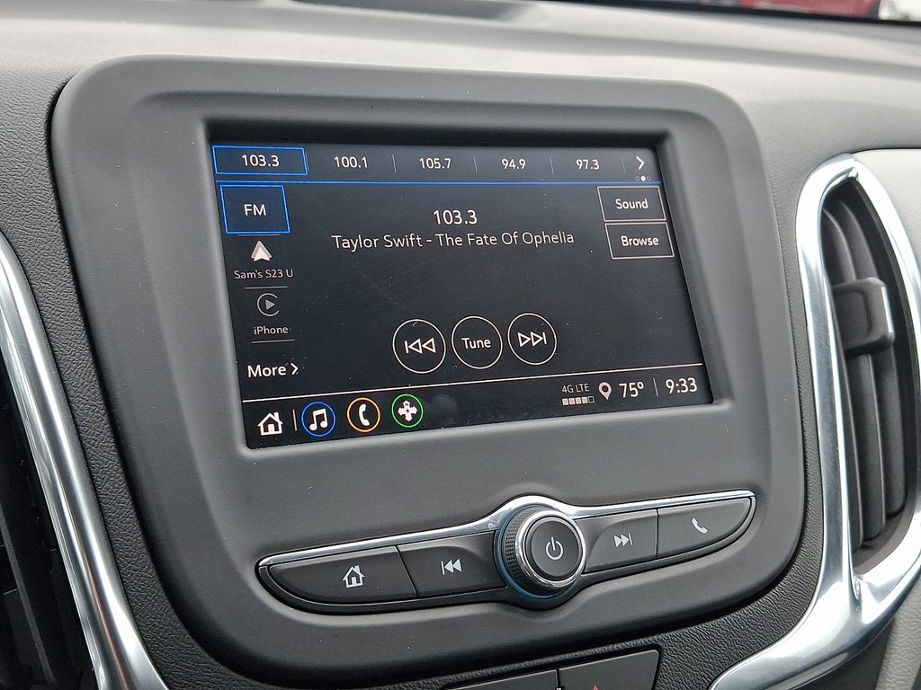 2024 Chevrolet Equinox LS White at Klick Lewis Buick Chevrolet