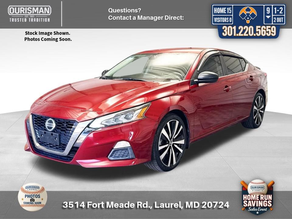 Red (Scarlet) 2025 Nissan Altima 2.5 SV FWD Sedan Front-Wheel Drive Continuously Variable Transmission