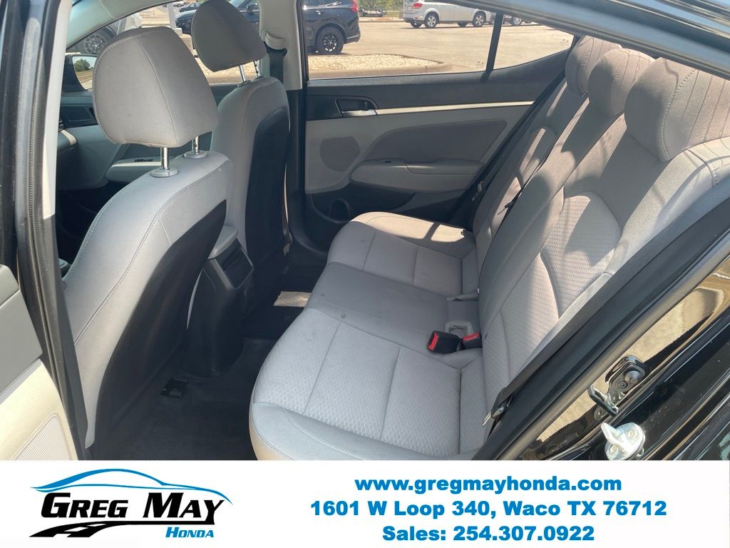 2020 Hyundai Elantra Value Edition Black at Greg May Honda