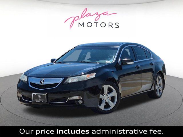 Crystal Black Pearl 2012 Acura TL Sedan All-Wheel Drive 6-Speed Automatic