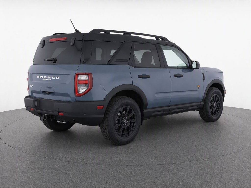 New 2026 Azure Gray Metallic Tri-Coat Ford Badlands® image 3